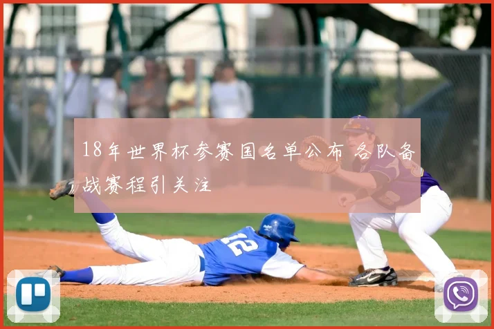 18年世界杯参赛国名单公布 各队备战赛程引关注